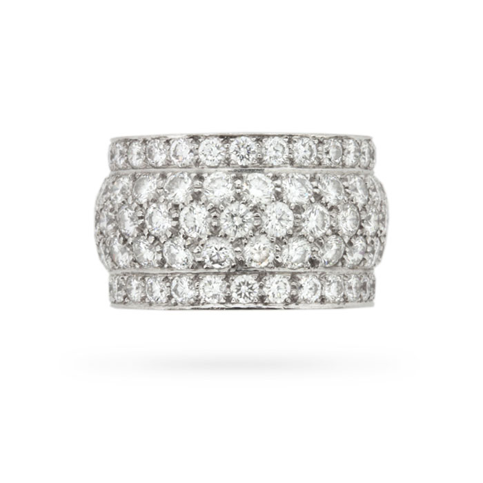 cartier pave eternity ring