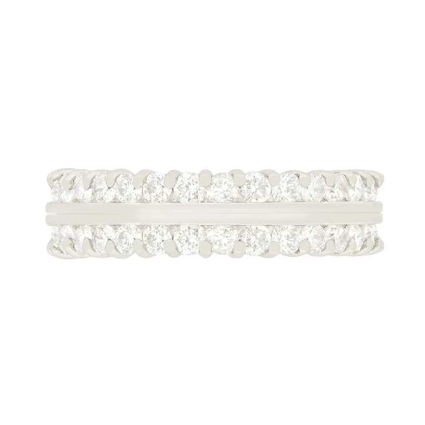 Contemporary 1.86ct Convertible Diamond Eternity Ring