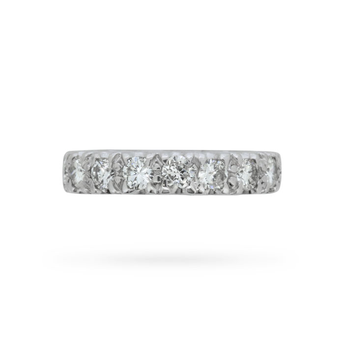 Modern 1.70 Carat Diamond Eternity Ring Farringdons