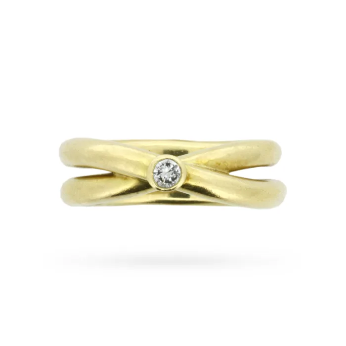 Tiffany & Co. Paloma Picasso Collection Diamond Ring, Circa 1992