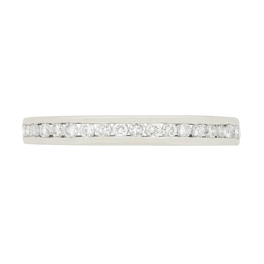Contemporary Channel Set 0.85ct Diamond Eternity Band