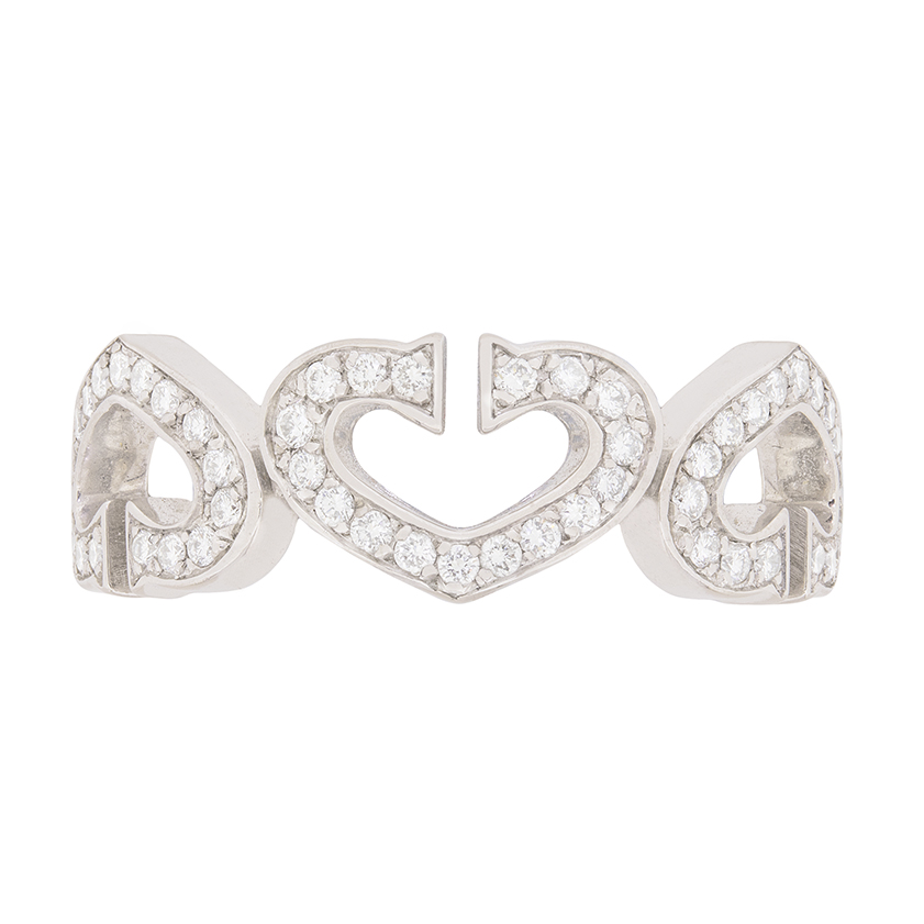 cartier hearts and symbols ring