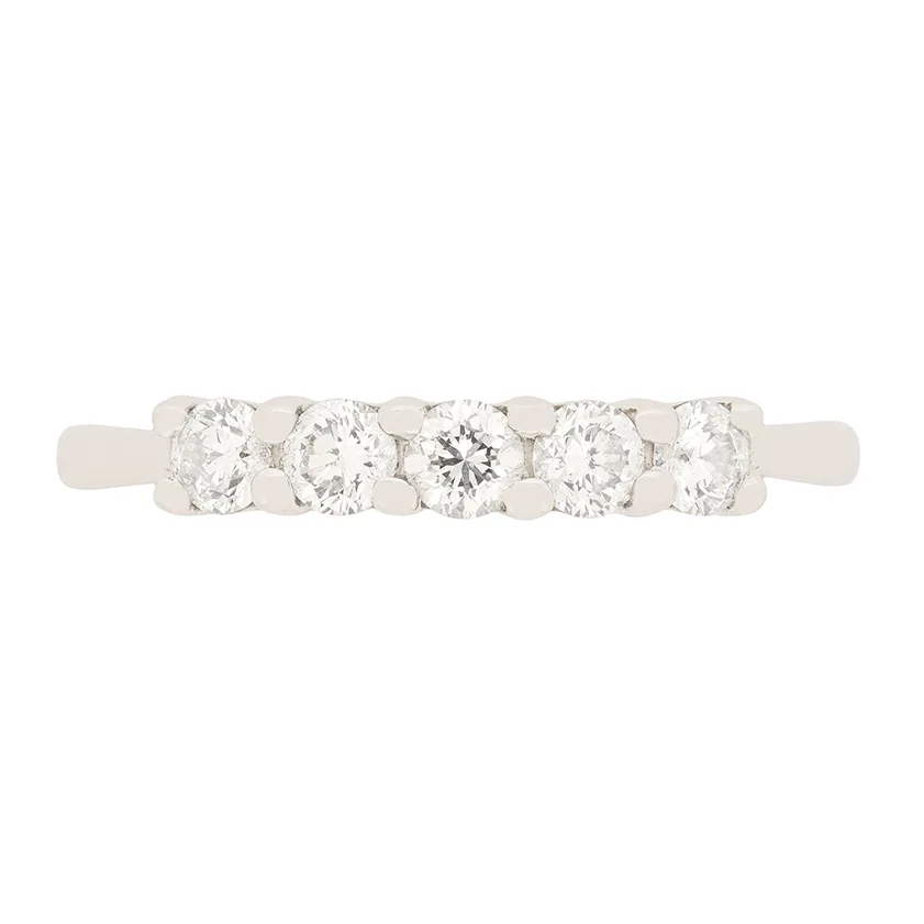 Contemporary 0.40ct Diamond Five Stone Ring