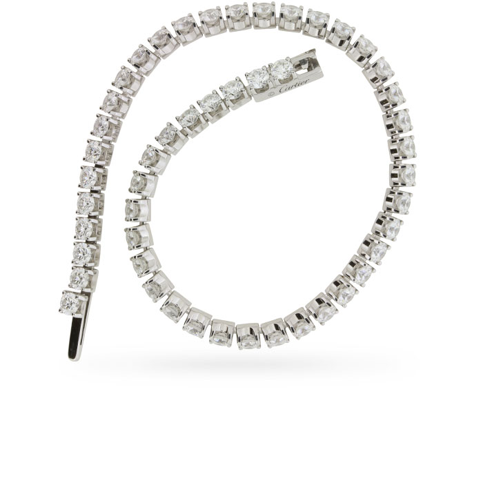 cartier diamond tennis bracelets