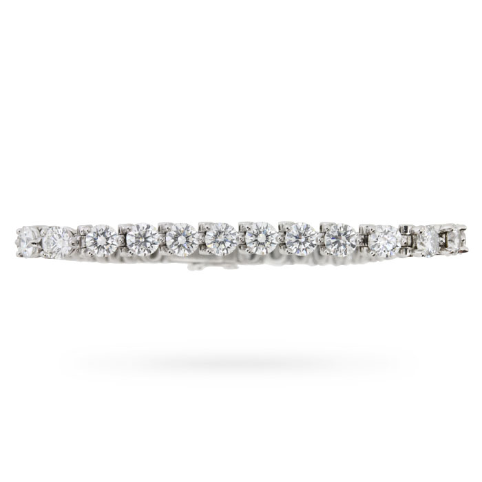 Cartier 'Essential Lines' 8.40 Carat Diamond Tennis ...