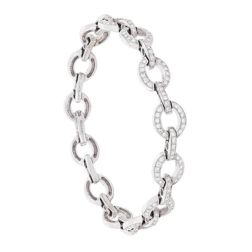 2.60 Carat Round Brilliant Diamond Bracelet