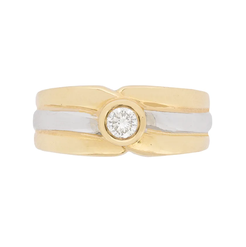 Vintage 0.25 Carat Diamond Band, c.1970s
