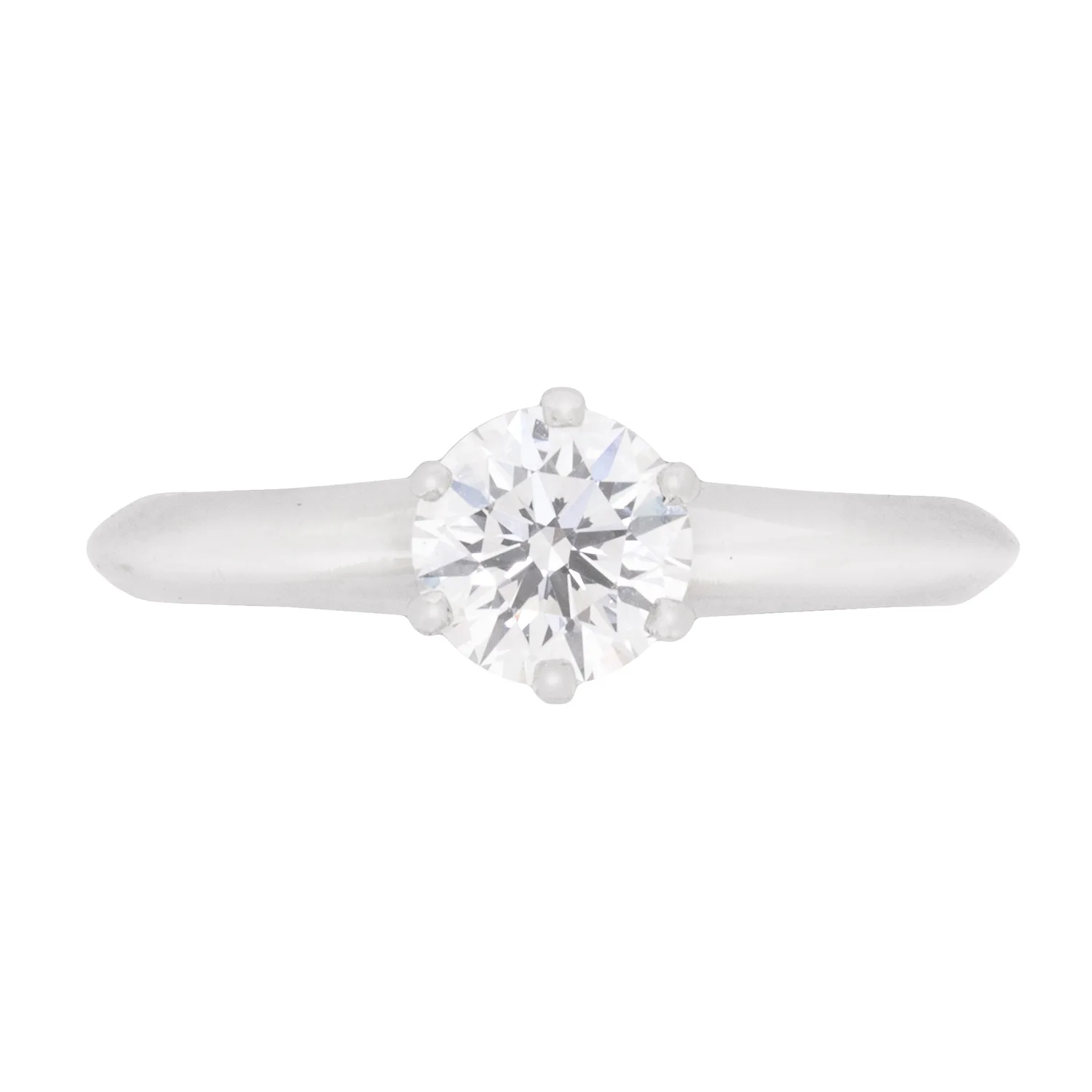 Tiffany & Co. 0.65ct Diamond Solitaire Engagement Ring