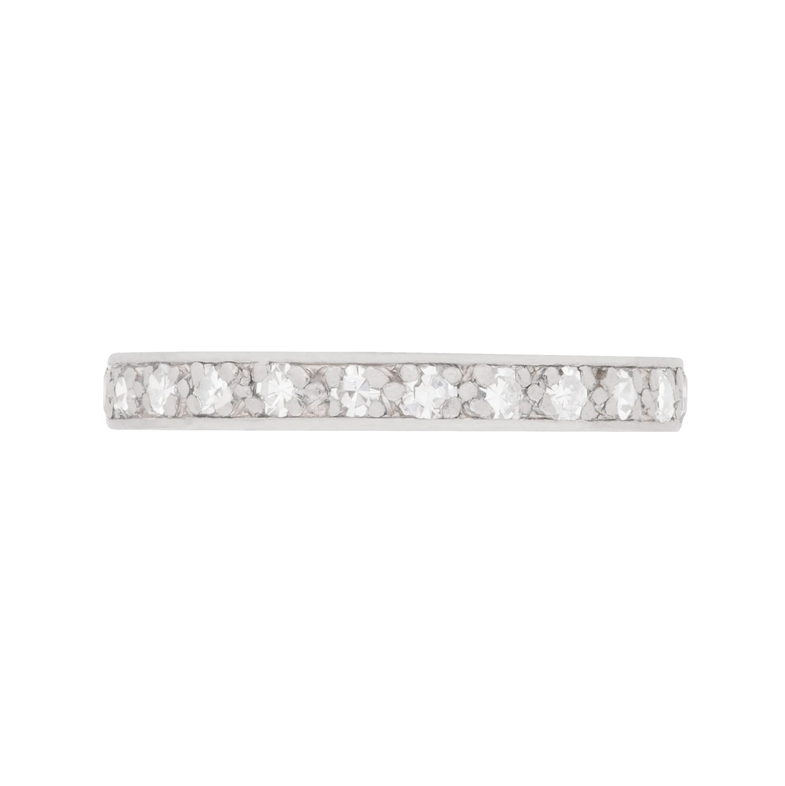 Art Deco Full Diamond Eternity Ring, c.1920s