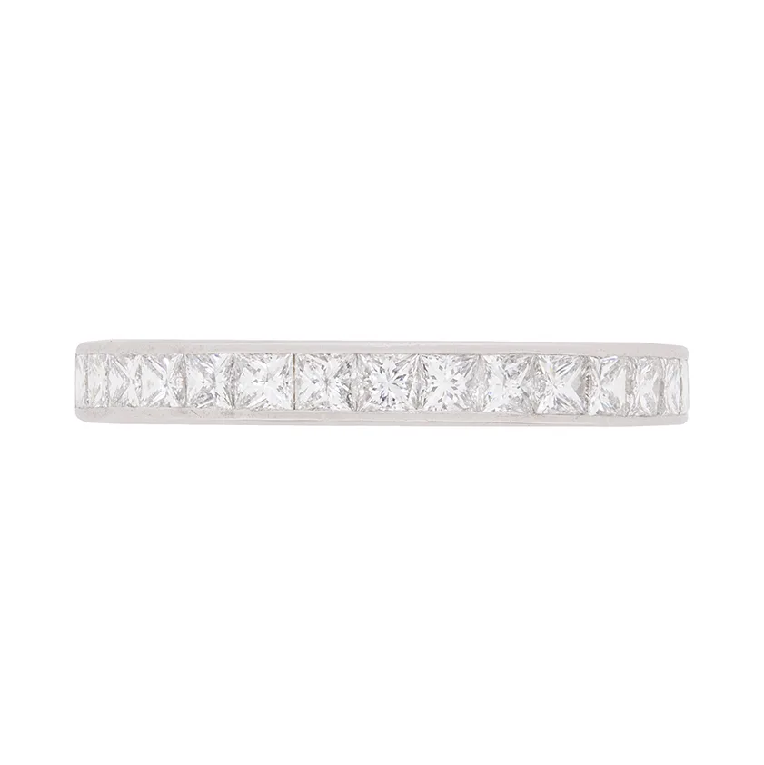 Boodles 0.70ct Half Eternity Princess Cut Diamond Ring