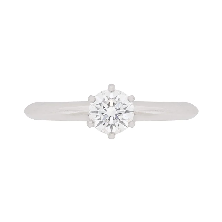 Tiffany & Co. 0.45ct Diamond Solitaire Engagement Ring