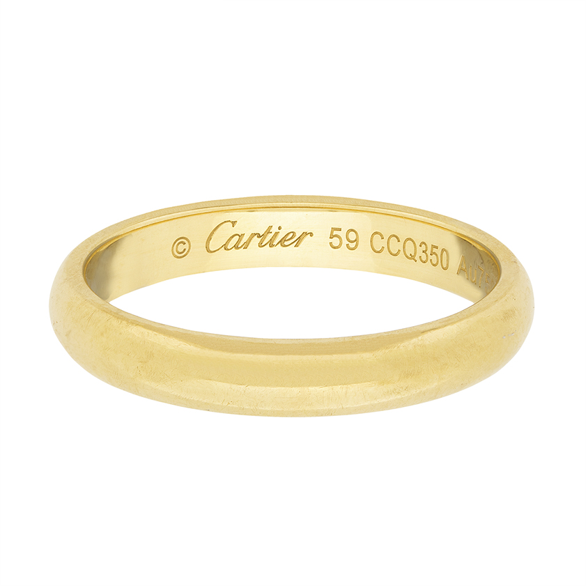 cartier wedding band 1895