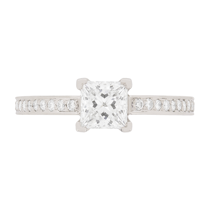 tiffany and co princess cut wedding ring