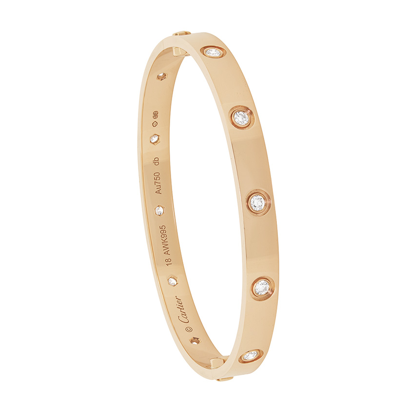 cartier love bracelet used london