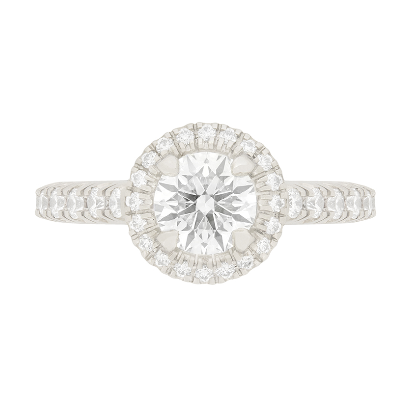 cartier engagement rings halo