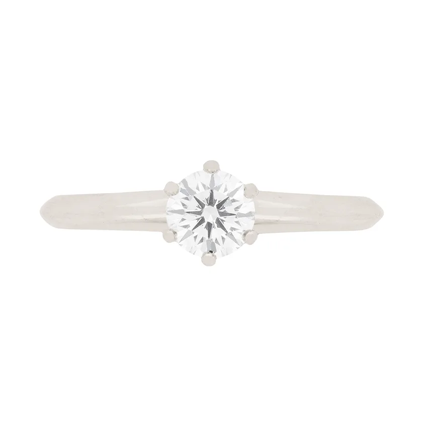 Tiffany & Co. 0.39ct Diamond Solitaire Engagement Ring