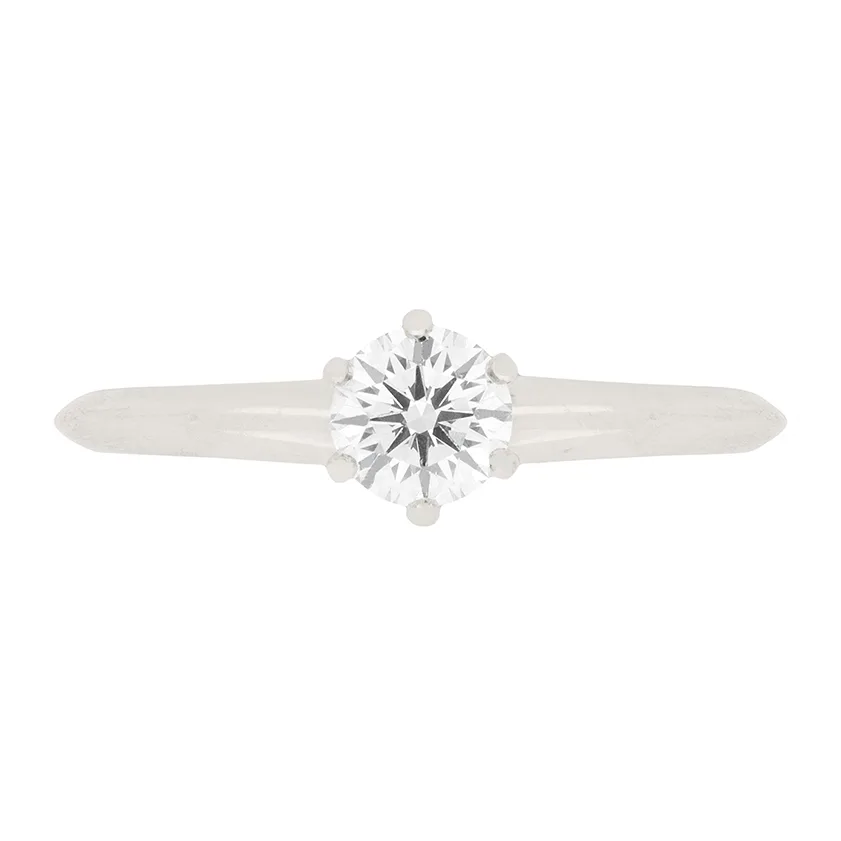 Tiffany & Co. 0.48ct Diamond Solitaire Ring
