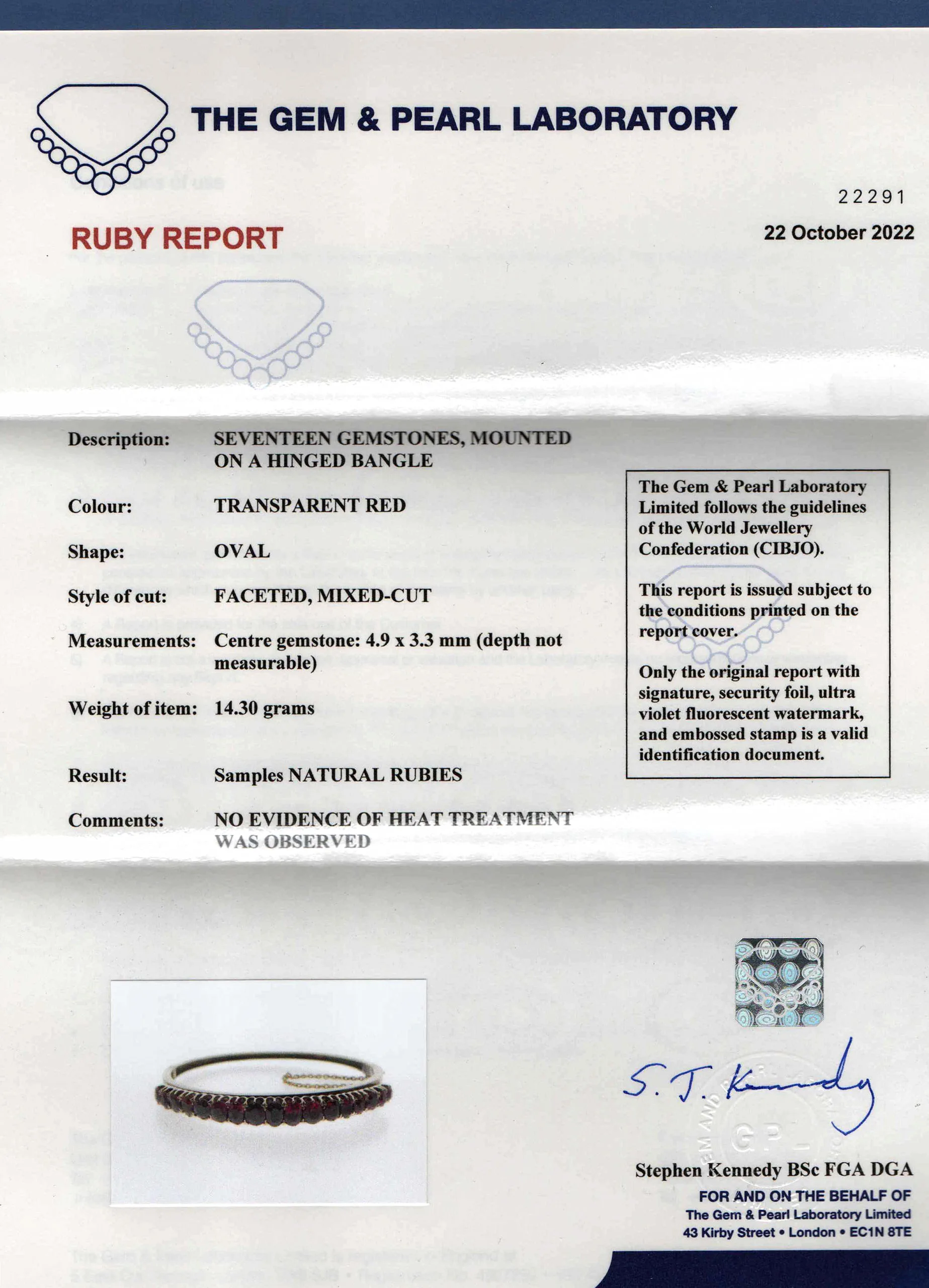 B306 Cert