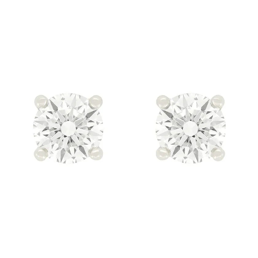 Tiffany & Co. 1.44ct Diamond Stud Earrings