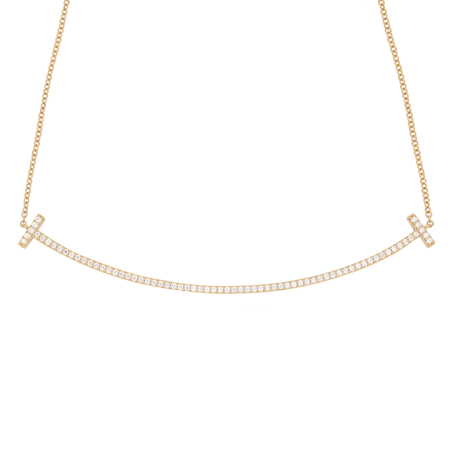 Tiffany Diamond 'Tiffany T' Pendant Farringdons