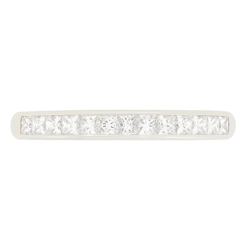 Tiffany & Co. 0.39ct Diamond Half Eternity Band.