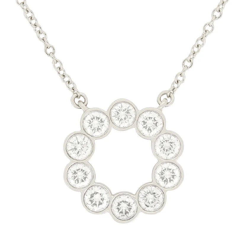 Tiffany & Co. 0.80ct Diamond 'Jazz' Pendant