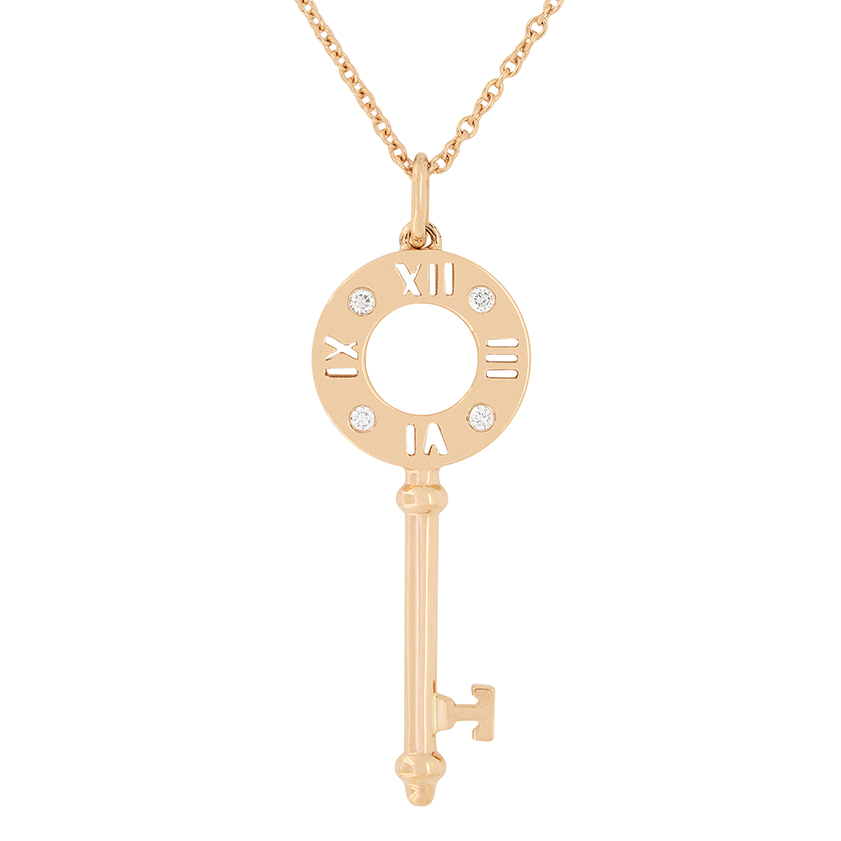 Tiffany roman numeral pendant deals