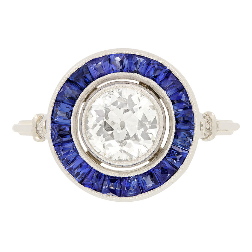 Diamond target ring on sale
