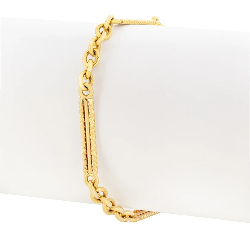 Victorian Albert Chain Bracelet, c.1900s