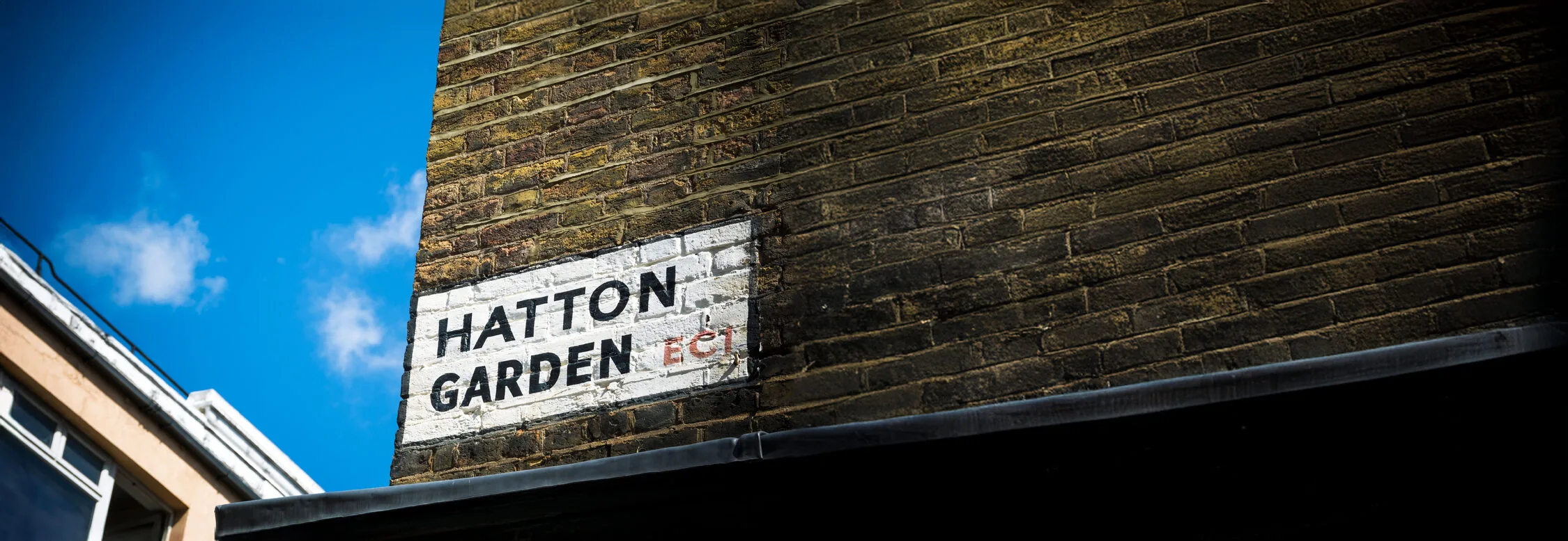Hatton Garden Street Sign