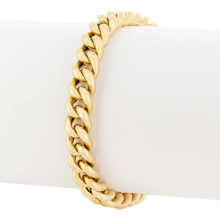 Victorian 15ct Gold Link Bracelet, c.1880s
