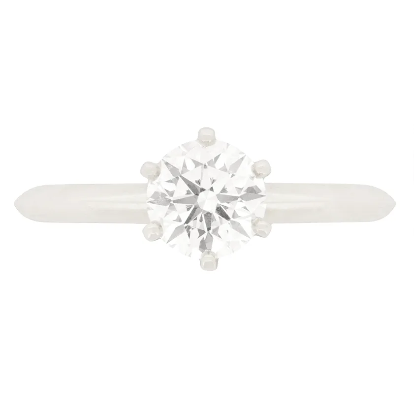Tiffany & Co. 0.95ct Diamond Solitaire