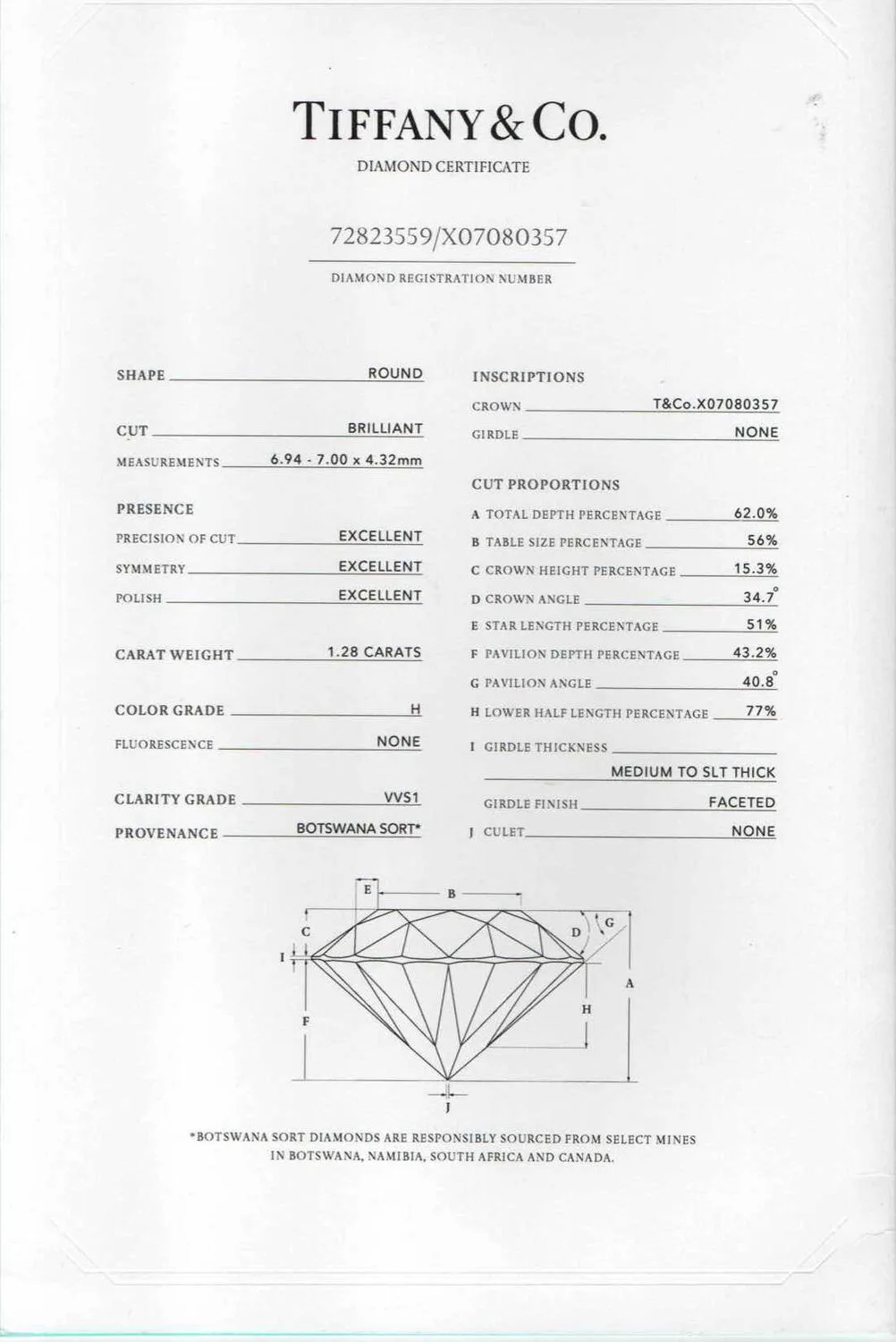 S4447 Tiffany Cert