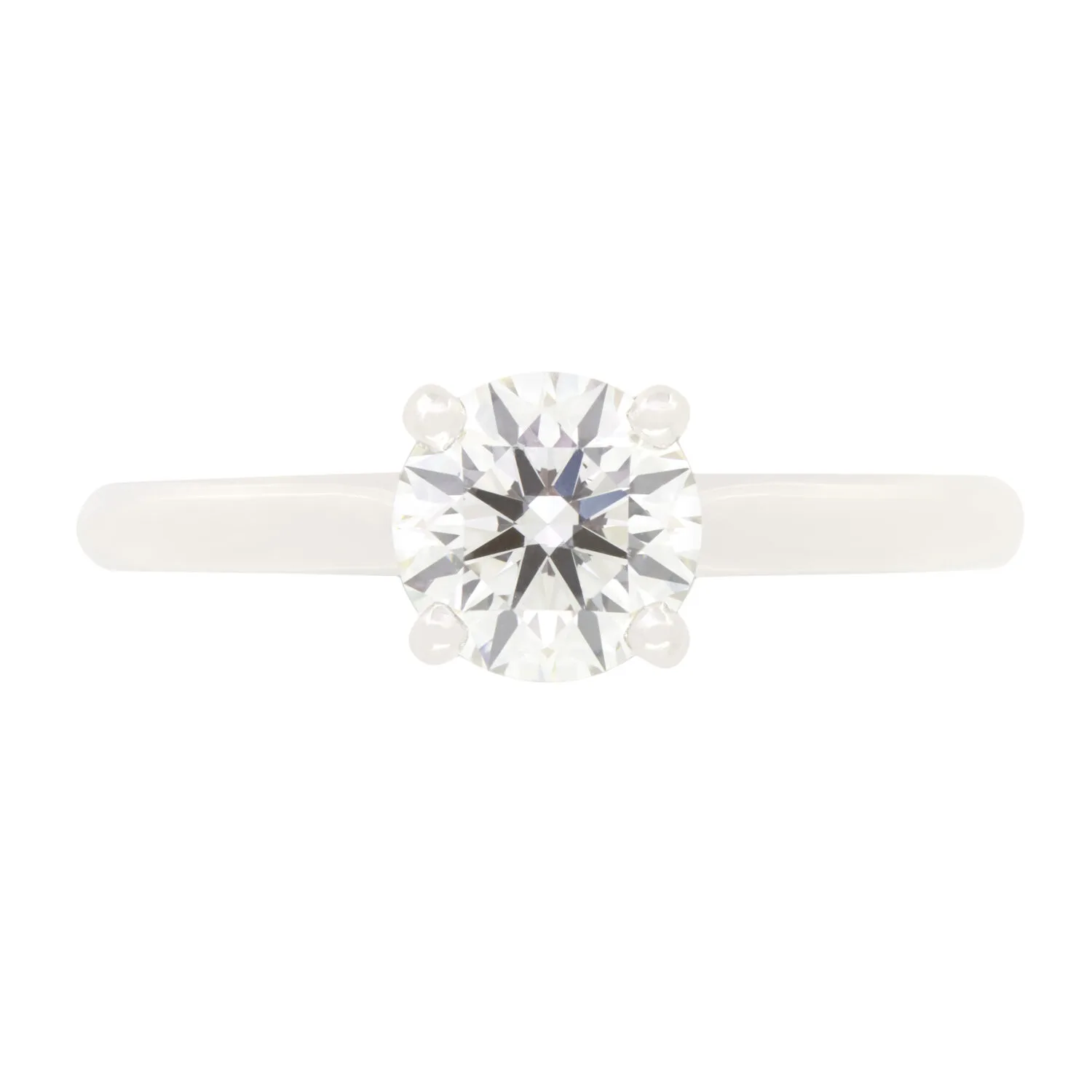 Cartier 0.85ct Diamond '1895' Solitaire Ring