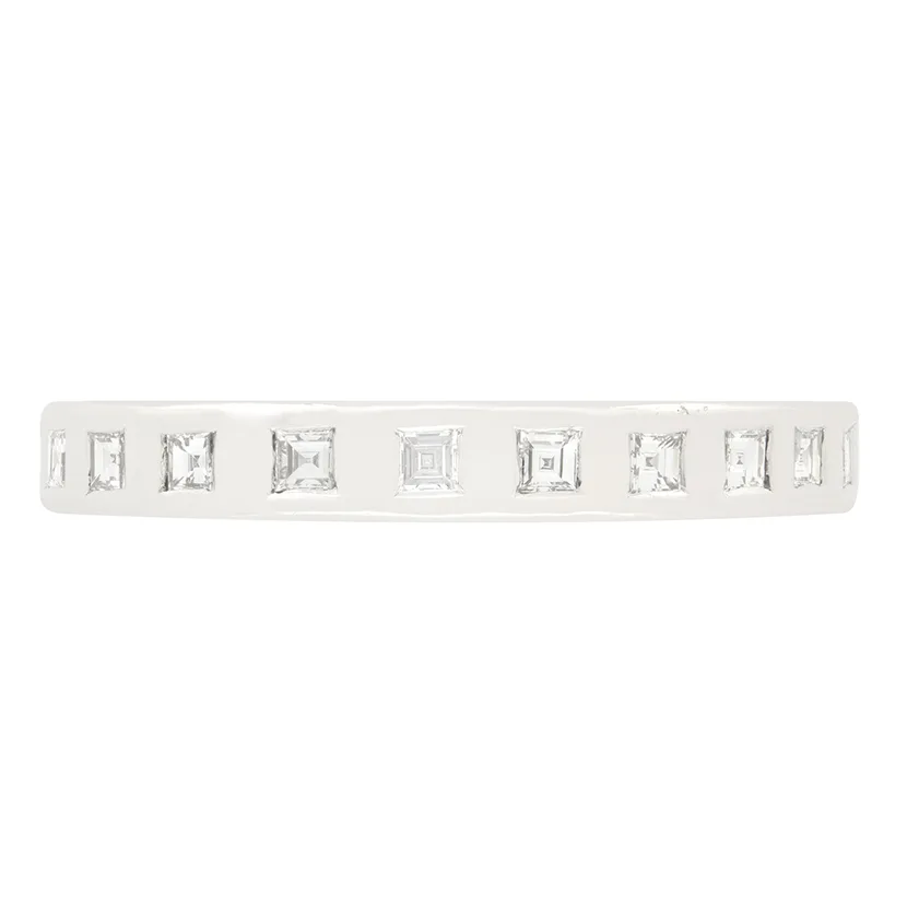 Art Deco 1.05ct Diamond Full Eternity Ring, c.1930s