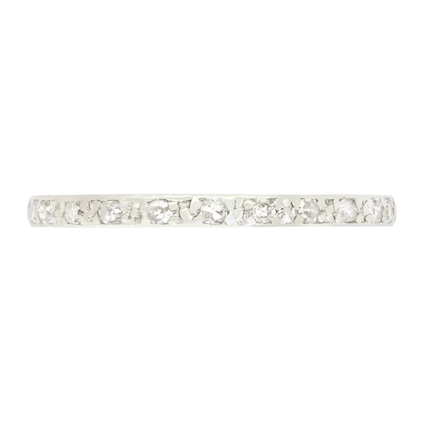 Art Deco 0.23ct Full Eternity Band, c.1920s