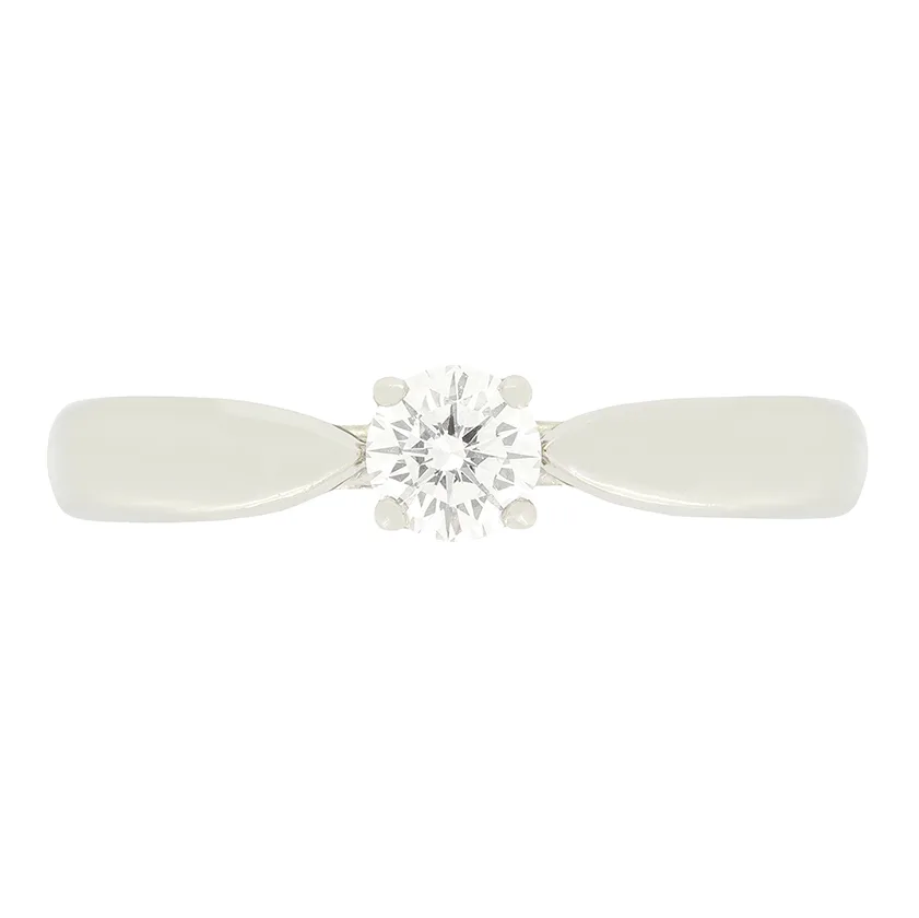 Tiffany & Co. 0.19ct Diamond 'Harmony' Solitaire Ring