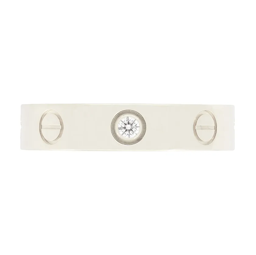 Cartier 0.22ct Diamond Love Ring