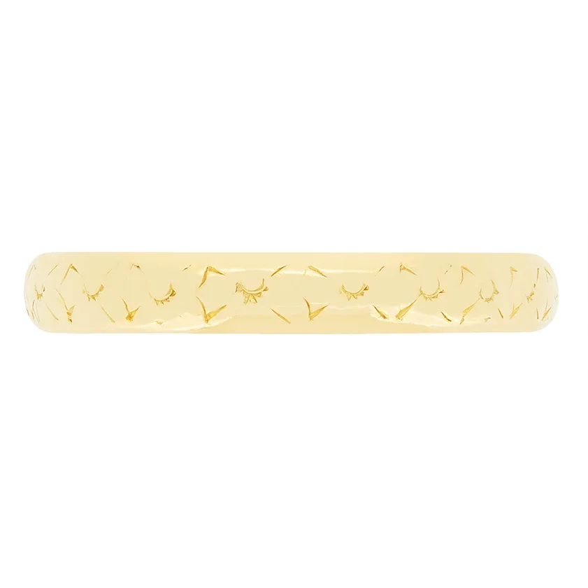 Vintage 22ct Gold Wedding Band, hallmarked 1950