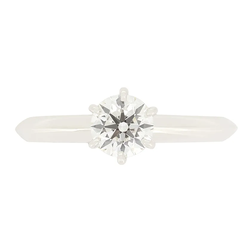 Tiffany & Co. 0.48ct Diamond Solitaire Ring