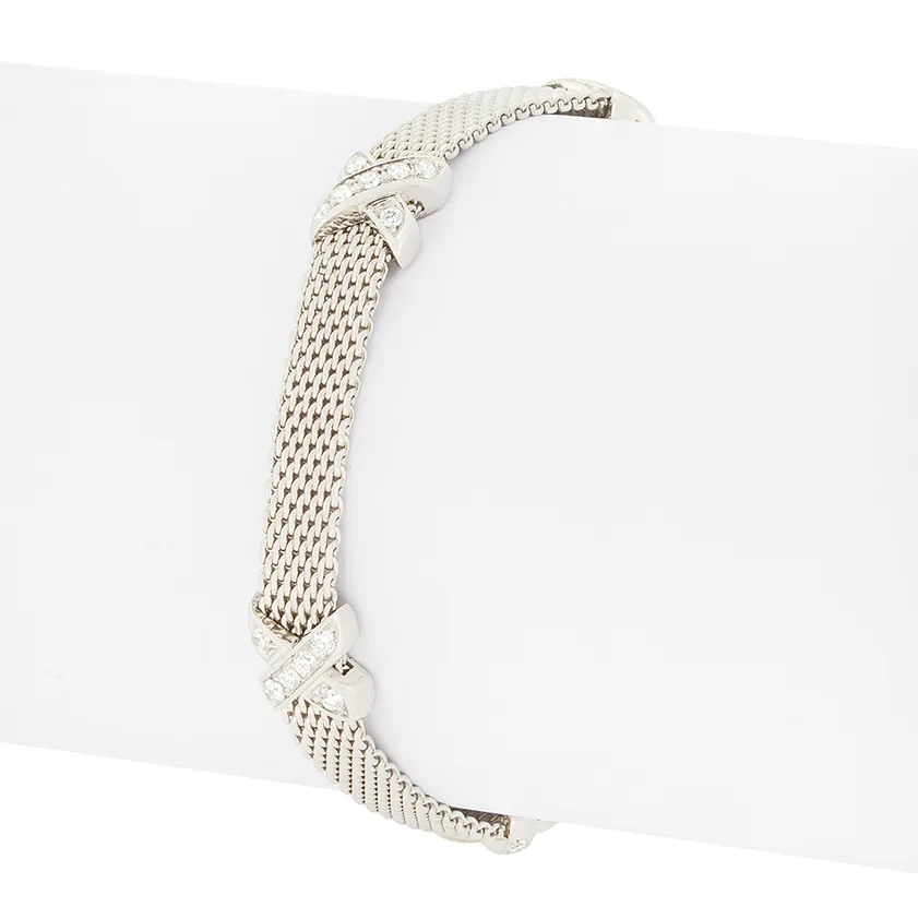 Tiffany & Co. 0.67ct Diamond Signature Bracelet