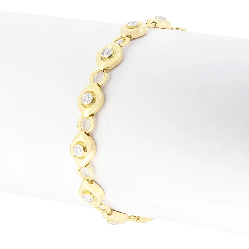 Vintage 1.20ct Diamond Bracelet, c.1950s