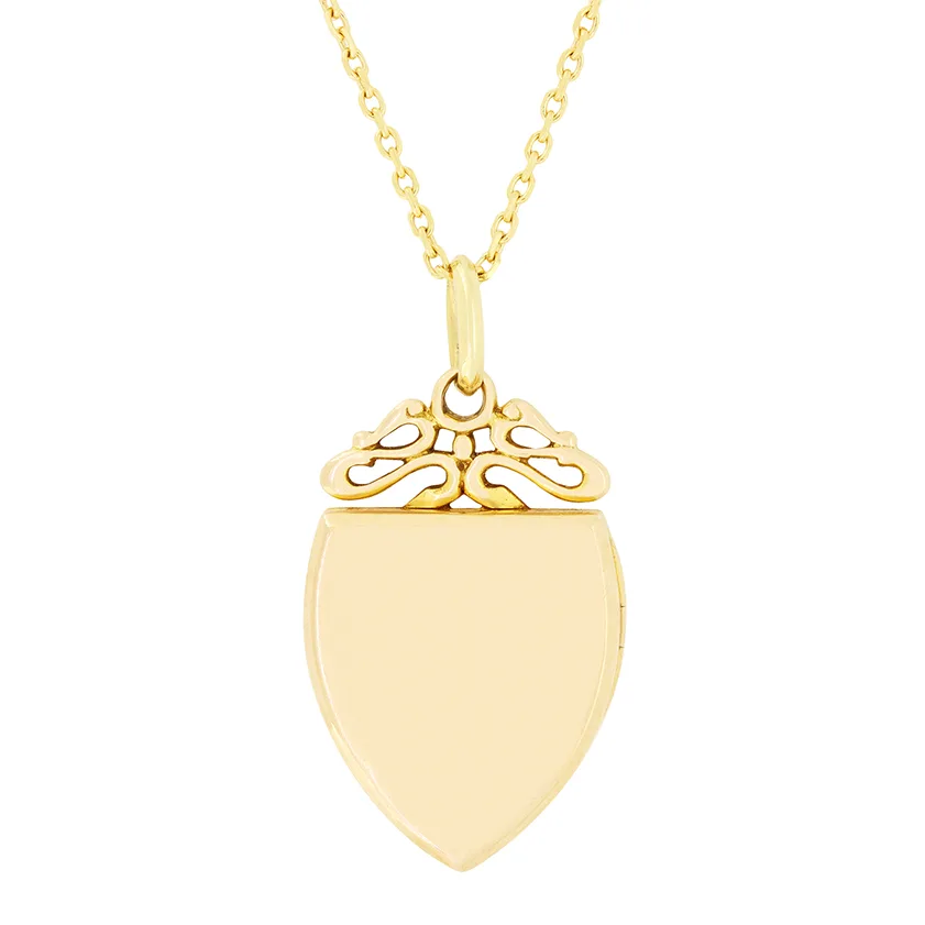 Antique 15ct Gold Locket, c.1900s