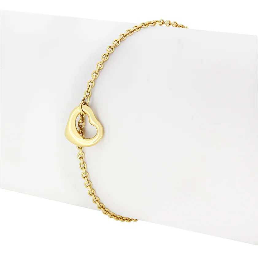 Tiffany & Co. Elsa Peretti Open Heart Bracelet