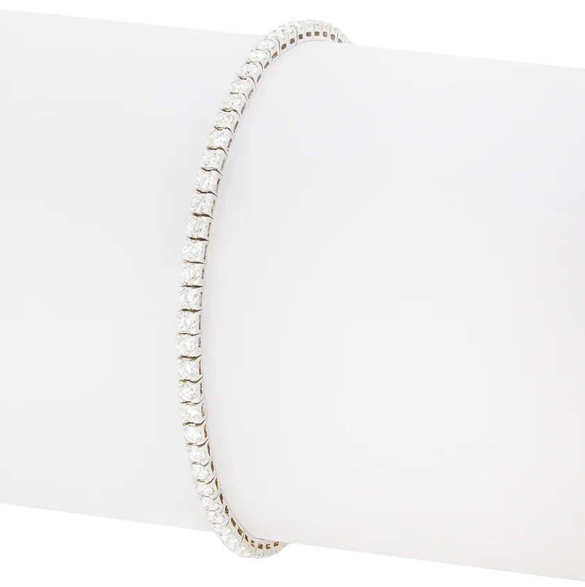 Contemporary 4.32ct Diamond Tennis Bracelet