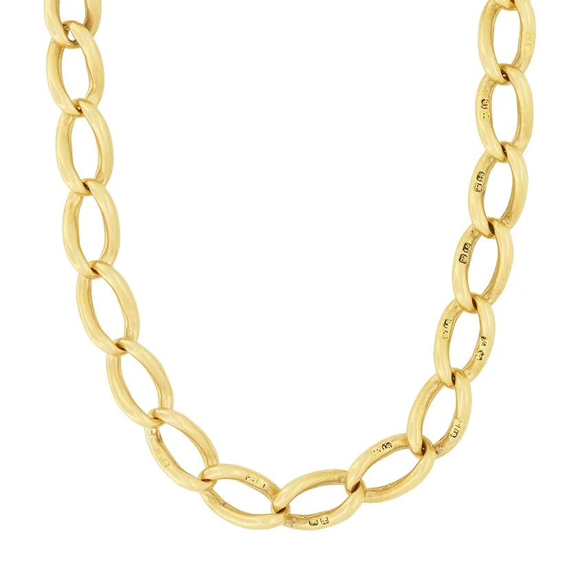 Antique 18ct Gold Chain, c.1900s